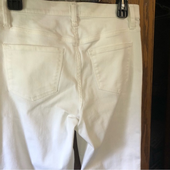 White fray hem jeans - Picture 6 of 7